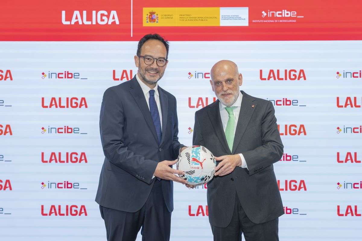 LaLiga y Telecomunicaciones cooperarán para impulsar la ciberseguridad y la lucha contra el odio online